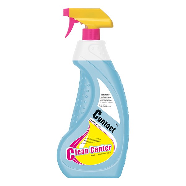 Ablaktisztító szórófejes CLEAN CENTER Contact t1 750 ml Ablaktisztító szórófejes CLEAN CENTER Contact t1 750 ml