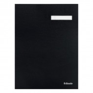 Aláírandókönyv ESSELTE A/4 karton 20 részes fekete