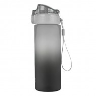 Kulacs OXY CLICK műanyag BPA-mentes 600 ml Ombre fekete-szürke