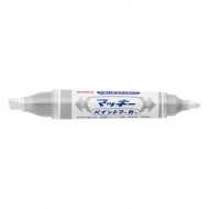 Lakkmarker kétvégű ZEBRA Mckie olajbázisú vastag 2-8 mm ezüst Lakkmarker kétvégű ZEBRA Mckie olajbázisú vastag 2-8 mm ezüst